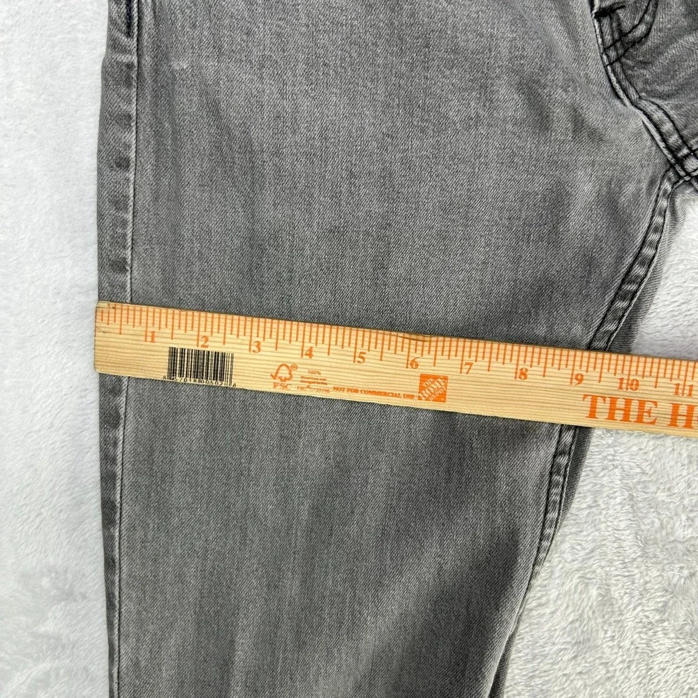 Levi's 514 Straight Jeans Men's Gray Denim Pockets Classic Zip Fly‎ - 30X30